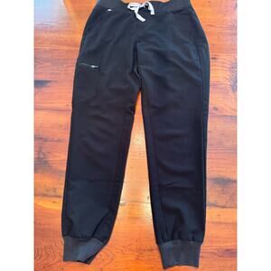 Figs Black Jogger Pants